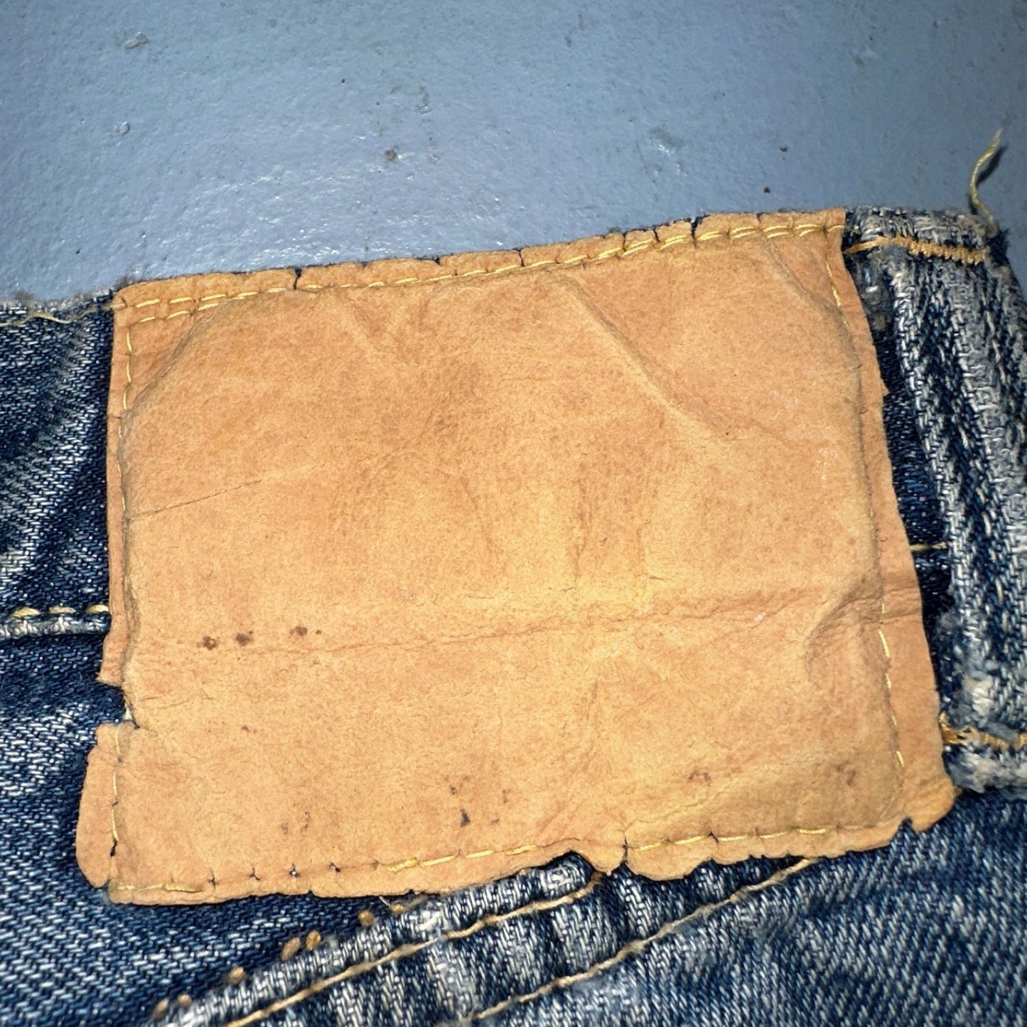 Levis 501 XX Big E Vintage 40s Redline Selvedge USA XX 1940s 50s Jeans 29x28