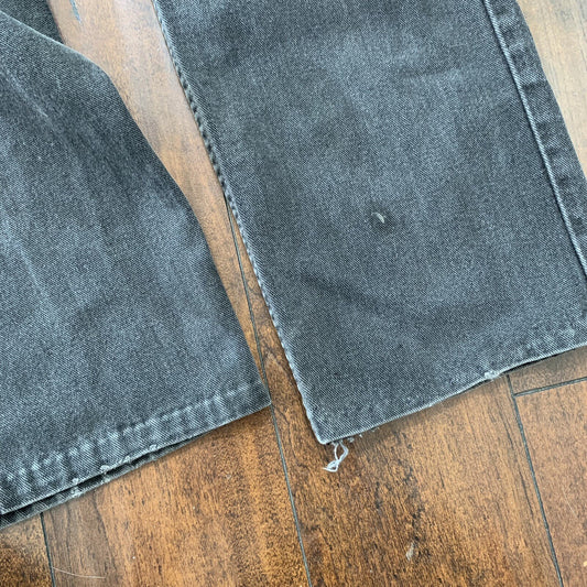 Vintage 90s Levis 505 XX 34x32 501 USA Jeans Black Canada Act 32x28