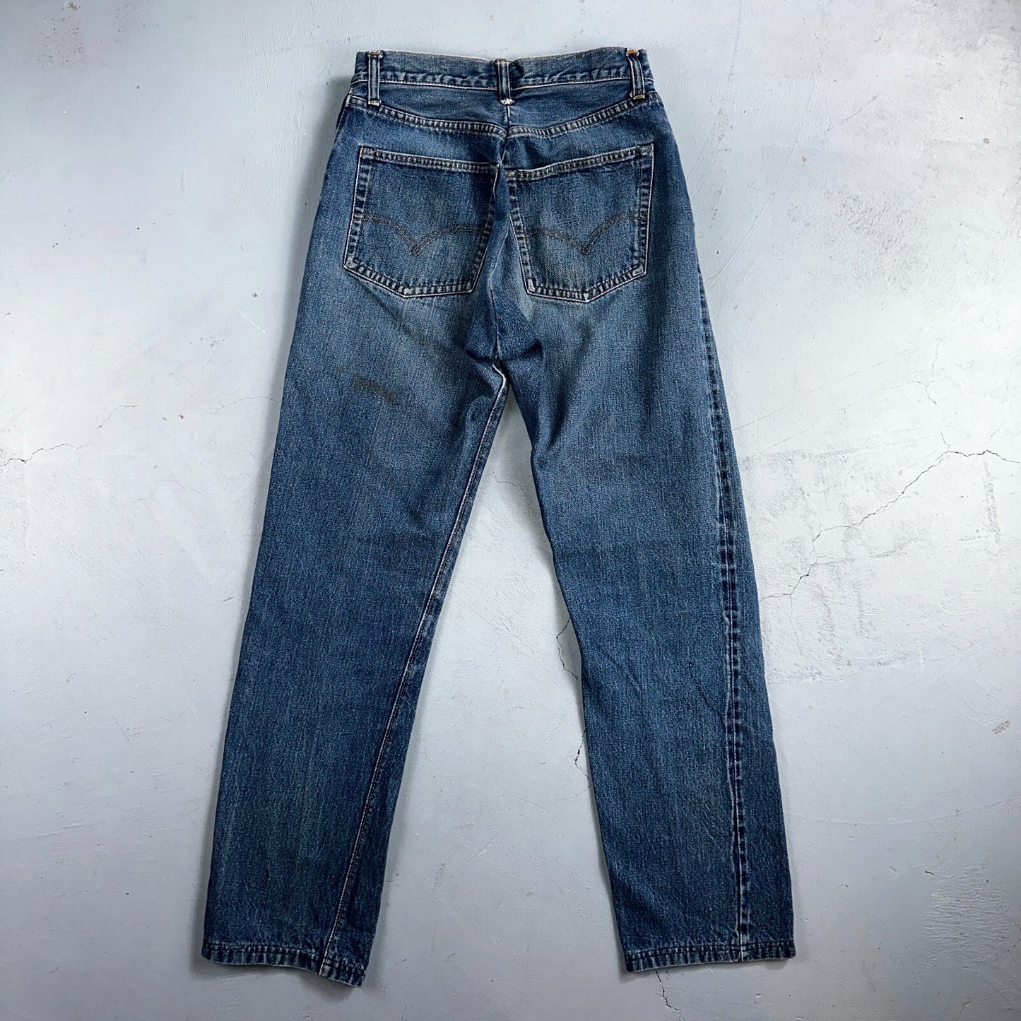 Levis 501 VTG 70s SS Redline Selvedge Jeans XX Med Wash 27x31 Tailored Altered