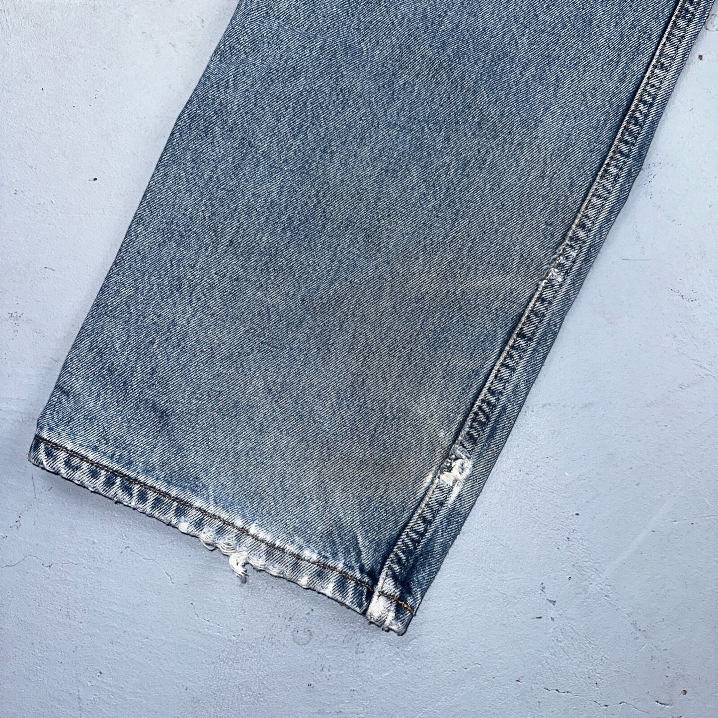 Levis 501 Vintage 90s Mexico Straight Leg Jeans 38x30 Y2K Light Wash Act 37x29