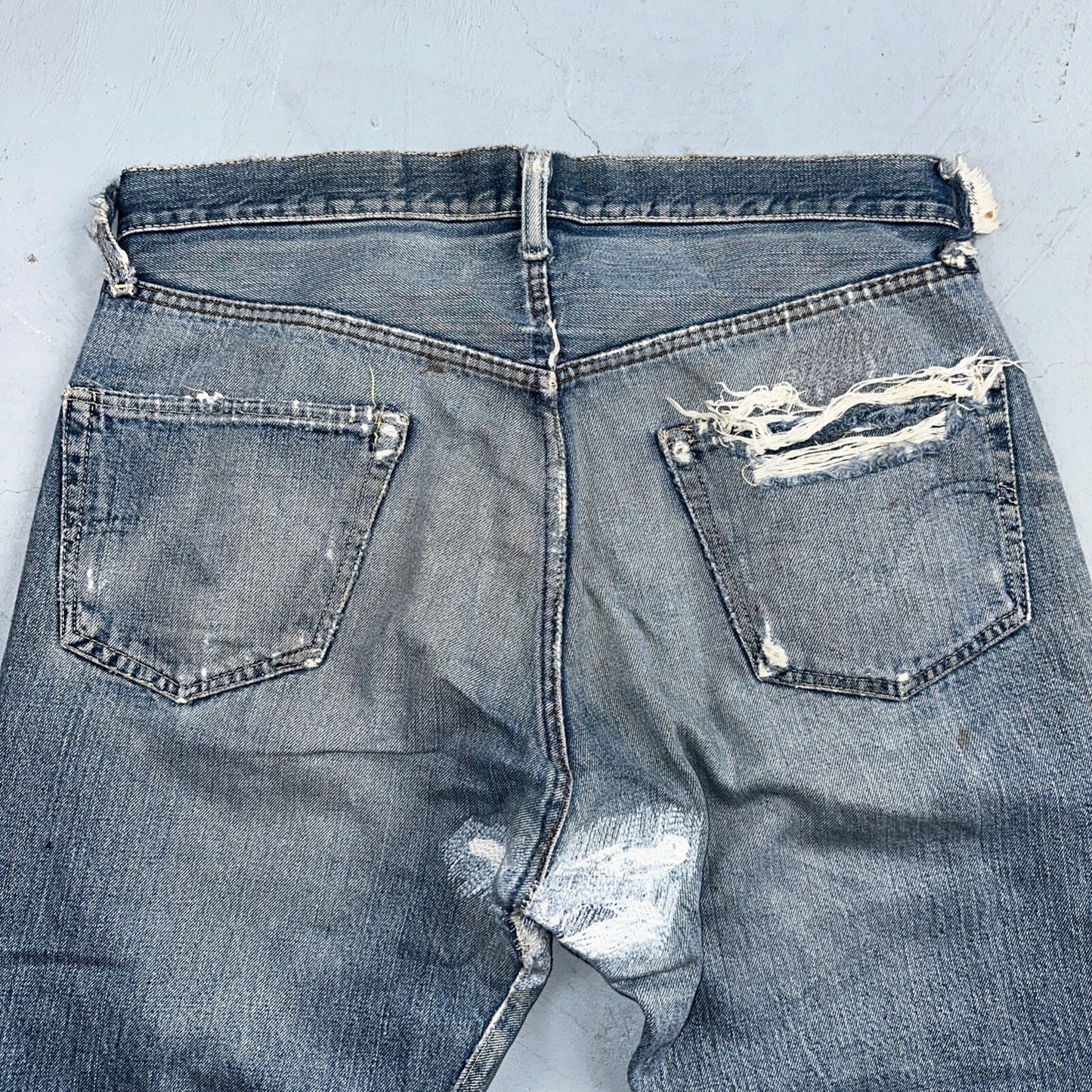 Levis 501 Big E Vintage 60s Redline Selvedge USA XX 1960s Jeans 66 Act 34x28