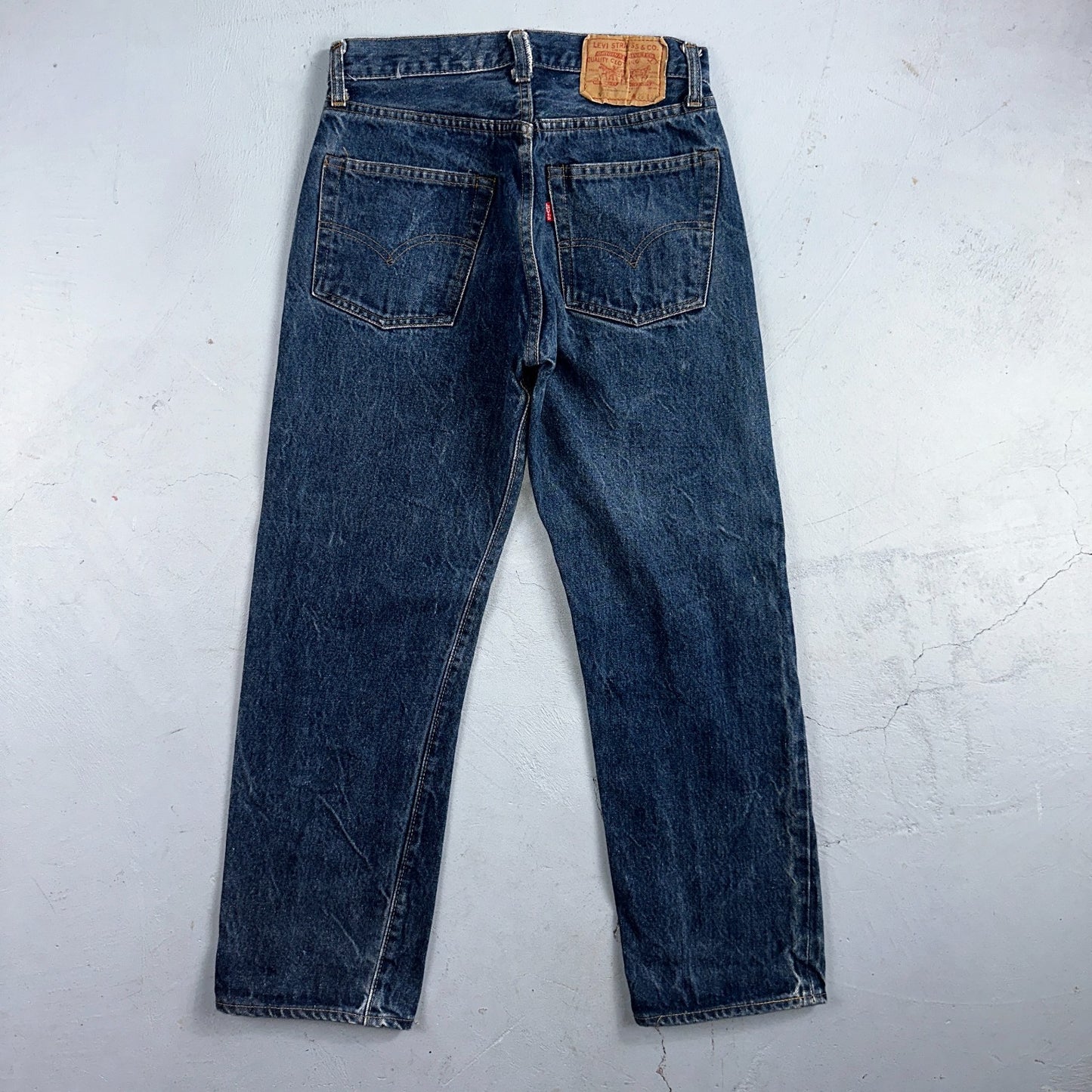 Levis 501 Vintage 80s Redline Selvedge USA XX Jeans Med Wash 29x29 Act 26x25