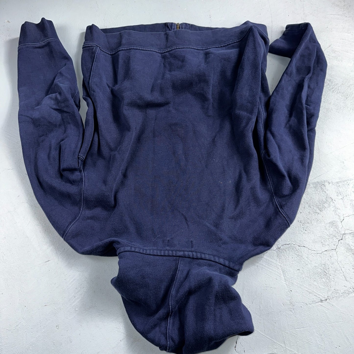 Polo Ralph Lauren VTG Full Zip Hoodie Men’s Size XL Cotton Blue Jacket 90s