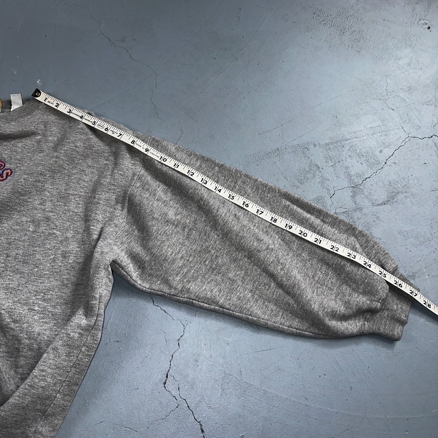 Pooh VTG Real Bears Never Ask Crew Neck Sweatshirt XL Embroidered Grey 90s