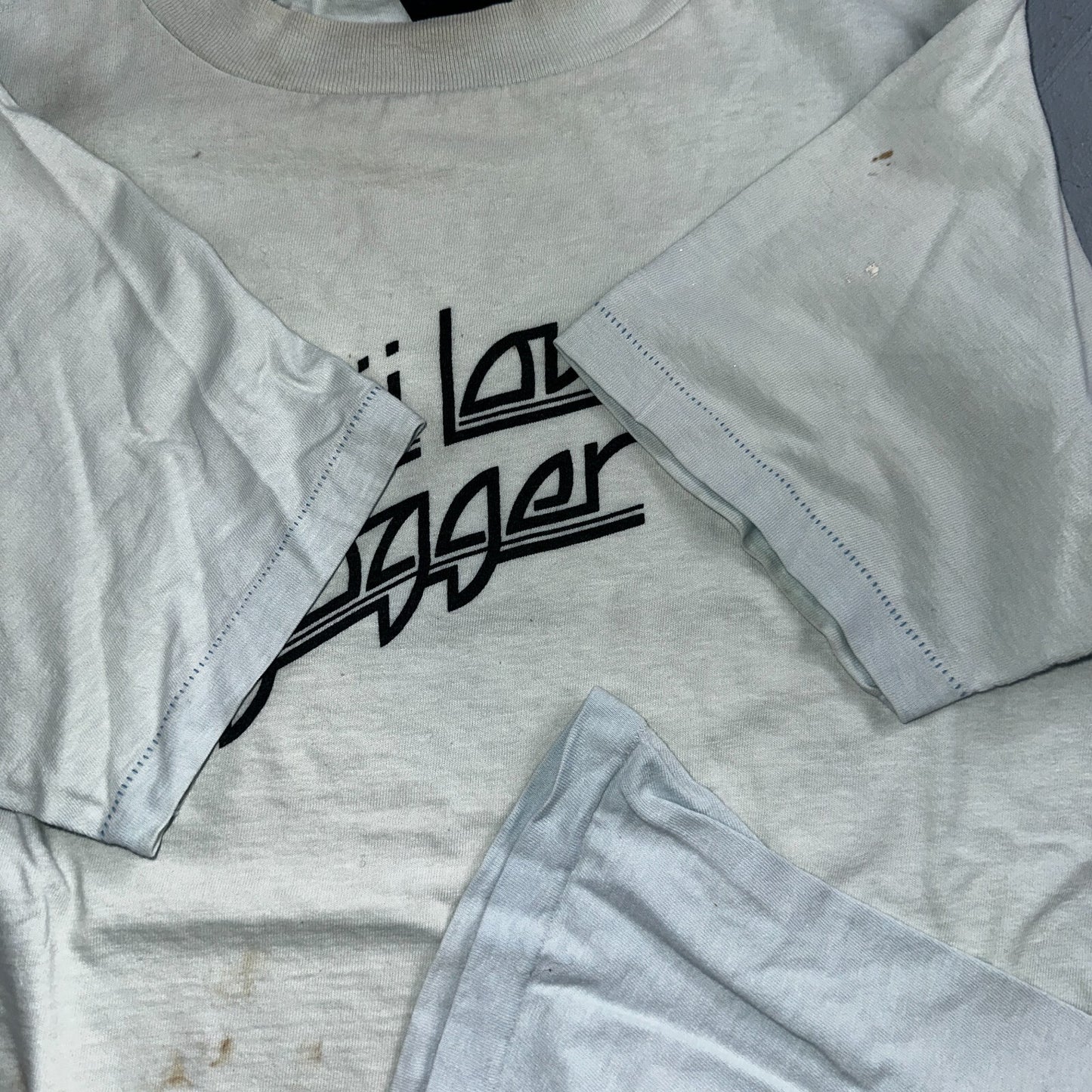 Hawaii Loves A Jogger 1970s VTG T Shirt 70s Rockabilly Rare Text Graphic Running