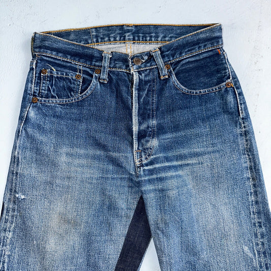 Levis 501 Big E Vintage 60s Redline Selvedge USA XX 1960s Jeans 66 Act 26x24