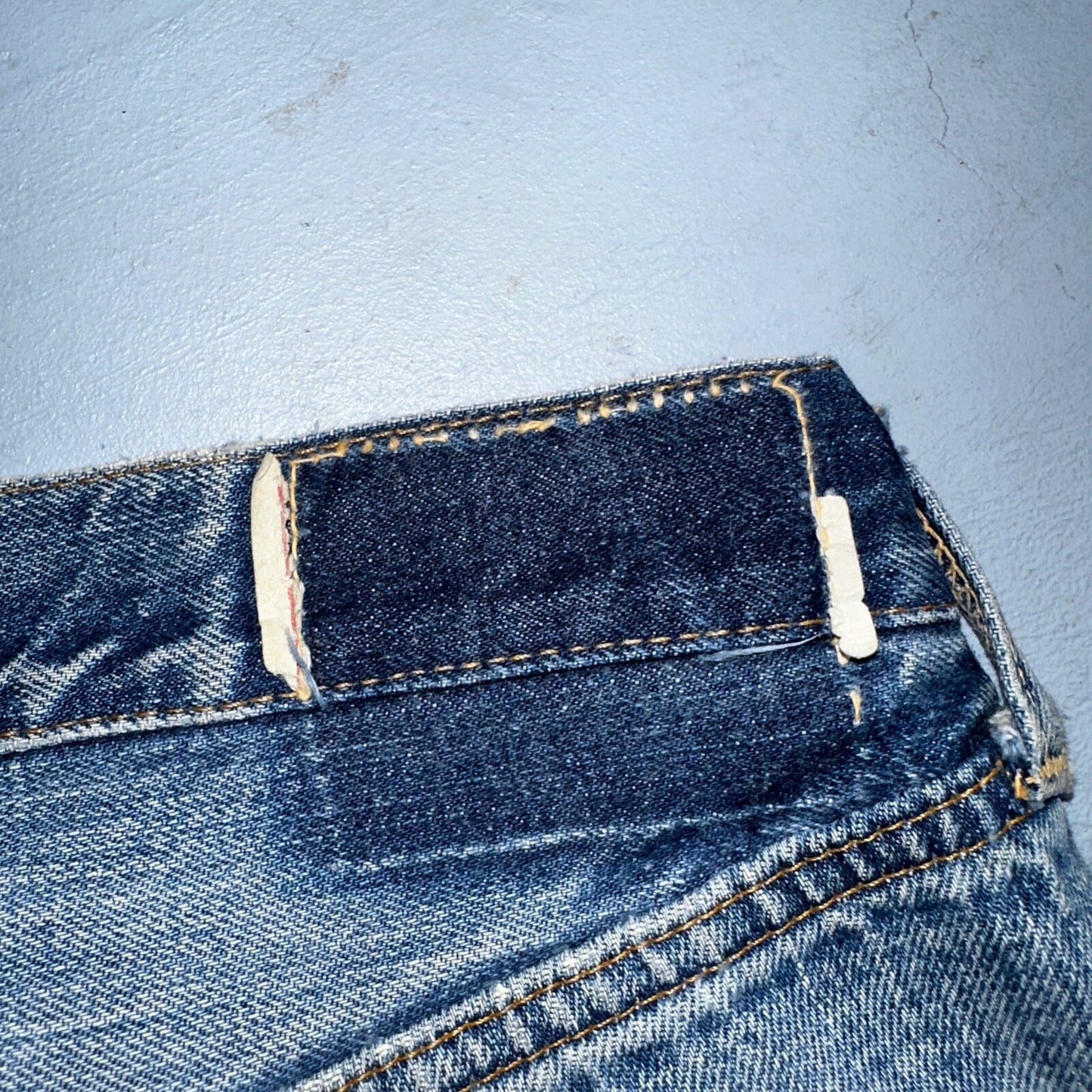 Levis 501 Big E Vintage 60s Redline Selvedge USA XX 1960s Jeans 66 Act 28x28