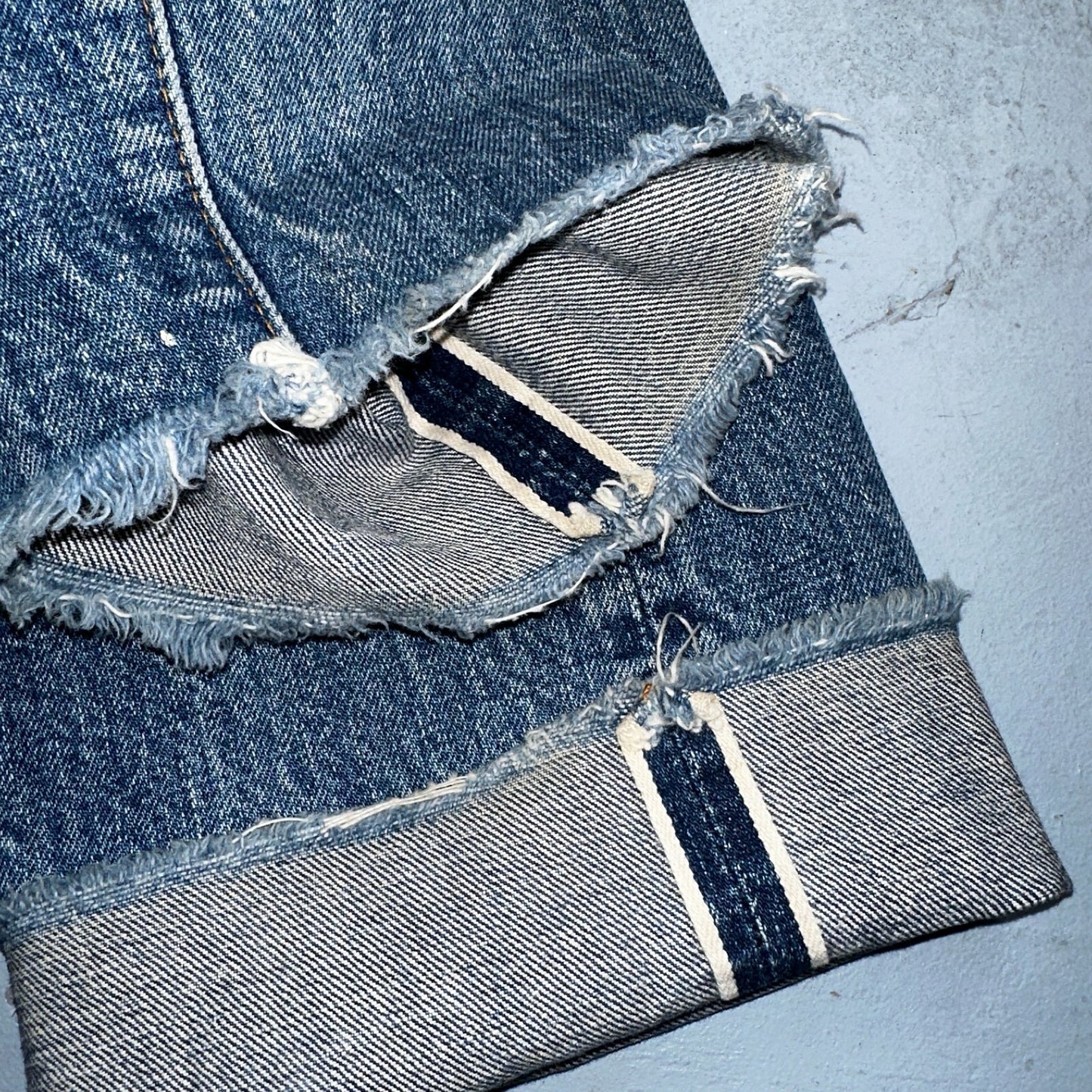 Levis 501 Big E Vintage 60s Redline Selvedge USA XX 1960s Jeans Act 24x27
