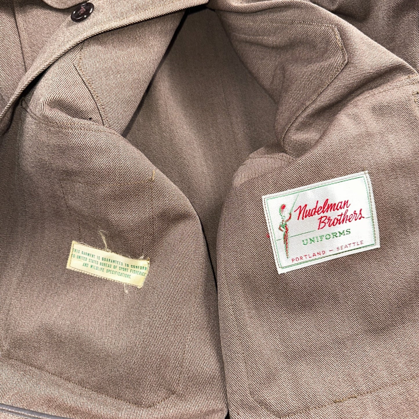 1960s Nudelman Bros Forest Mackinaw Jacket Pants Filson Rockabilly 60s 50s Union
