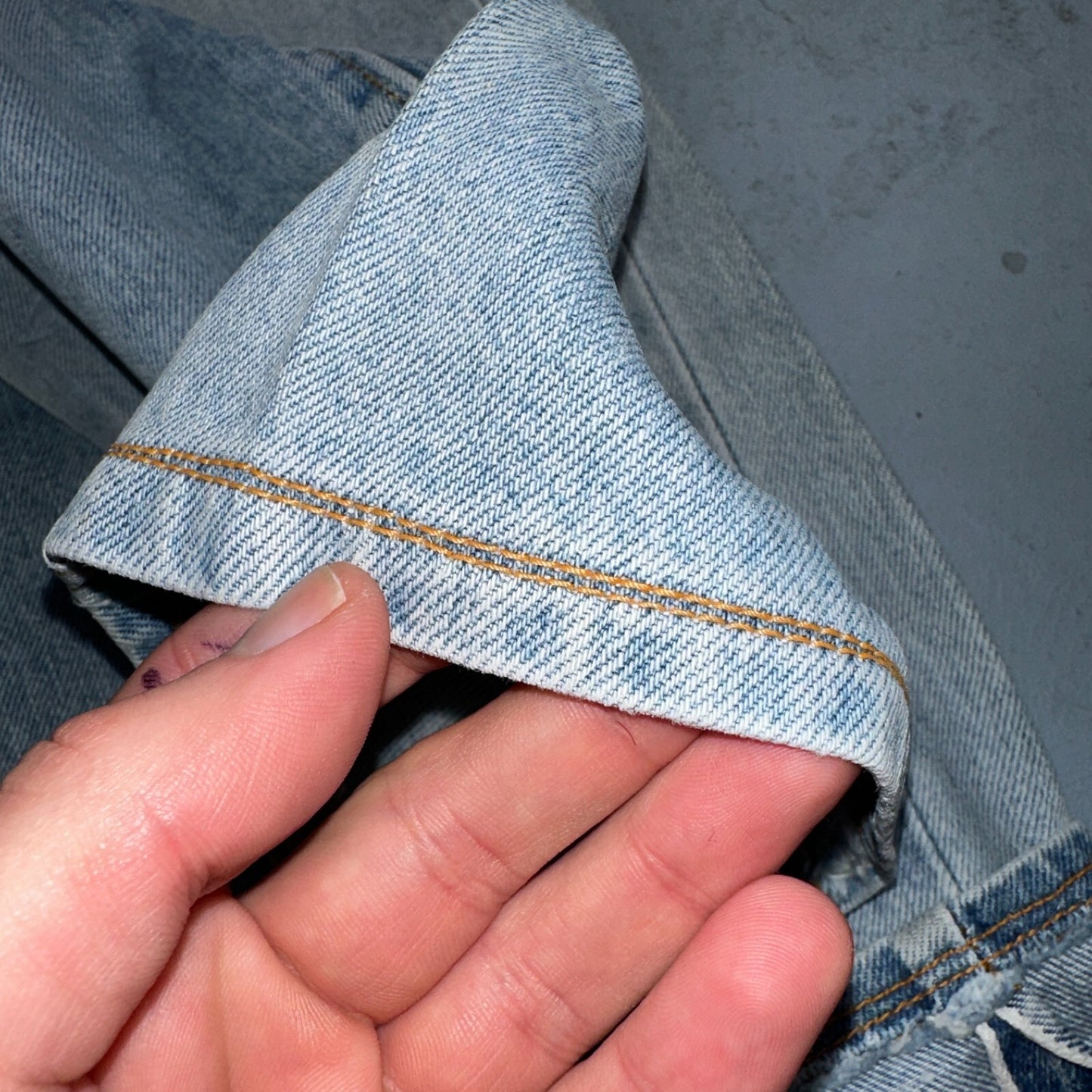 Levis 501 Vintage 80s Redline Selvedge USA XX Jeans Light Wash 1980s Act 30x29