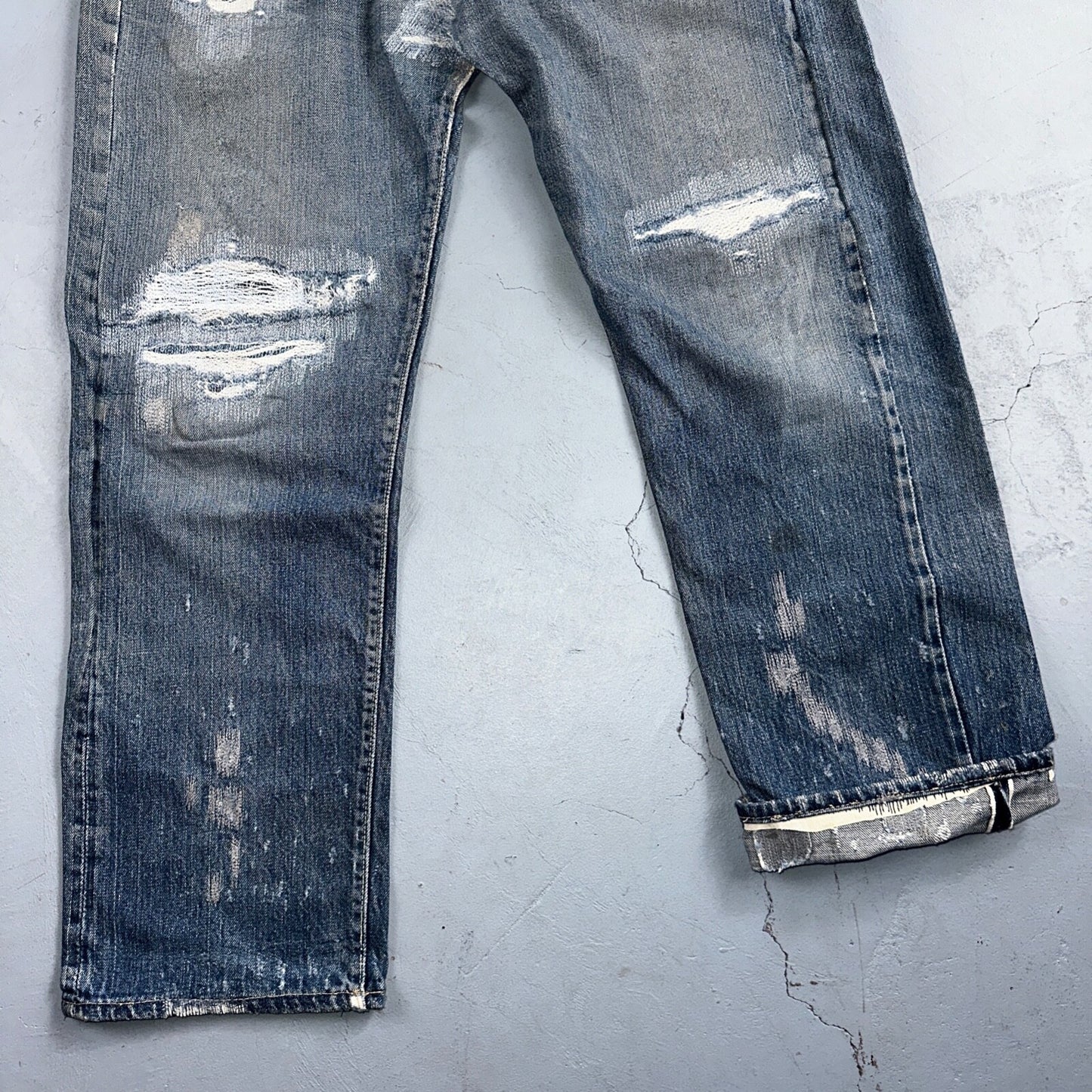 Levis 501 Big E Vintage 60s Redline Selvedge USA XX 1960s Jeans 66 Act 34x28