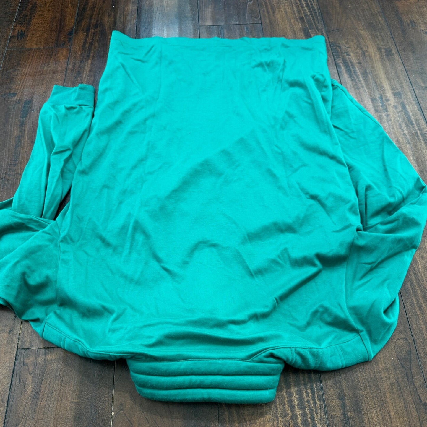 VTG Descente Mens Medium Green Long Sleeve Pullover Quarter Zip 80s 90s Japan