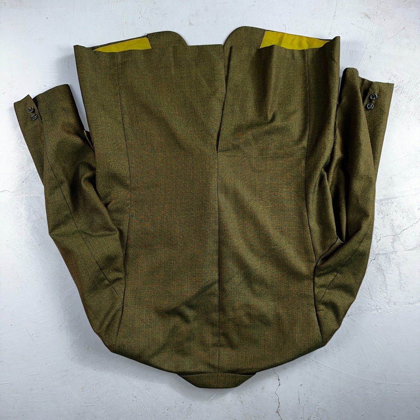 1960s Avocado Green Blazer Sport Coat Mens 44 Suit Jacket VTG Union 60s J&F