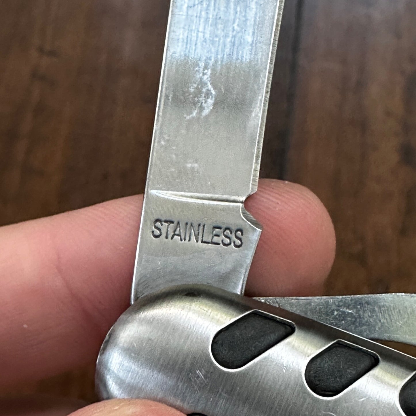 VINTAGE MYRON SWISS STYLE FOLDING MULTI TOOL POCKET KNIFE SOFT TEST INC