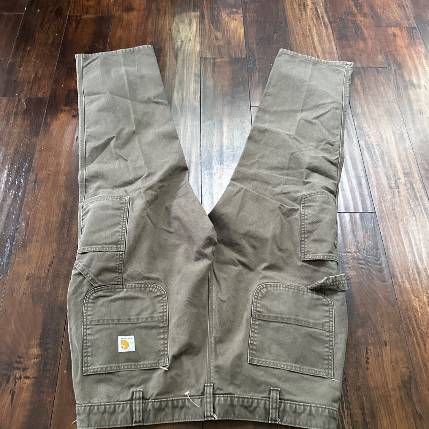 Carhartt Rugged Flex Pants Mens 40x30 Relaxed Fit Duck Utility Work Carpenter