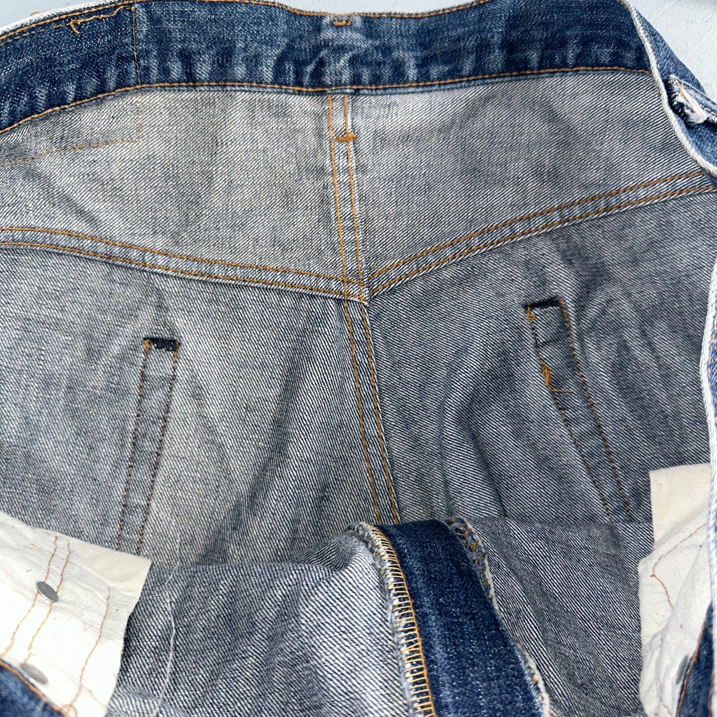 Levis 505 Vintage 70s Talon USA Jeans 501 1970s Med Wash Blue 42x30 Act 40x25