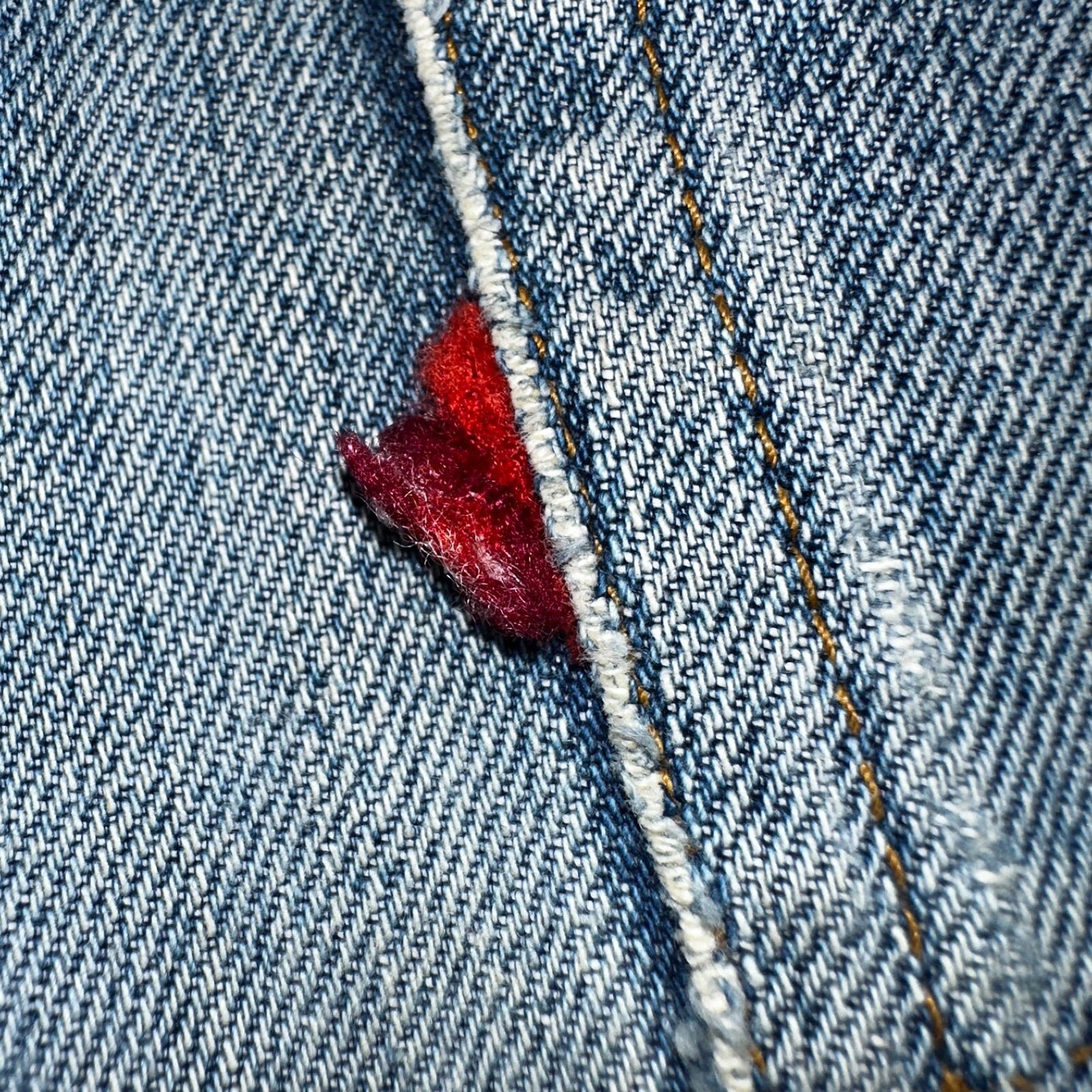 Levis 501 Big E Vintage 60s Redline Selvedge USA XX 1960s Jeans Act 24x27