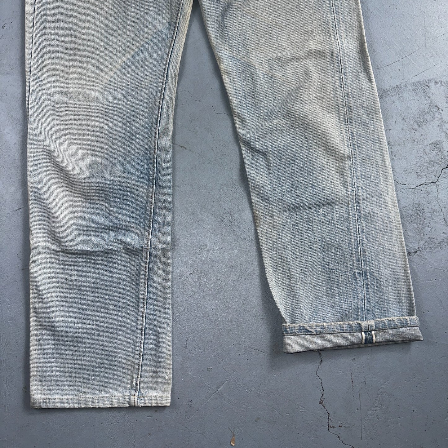 Levis 501 Vintage 80s Redline Selvedge USA XX Jeans Light Wash 1980s Act 29x30