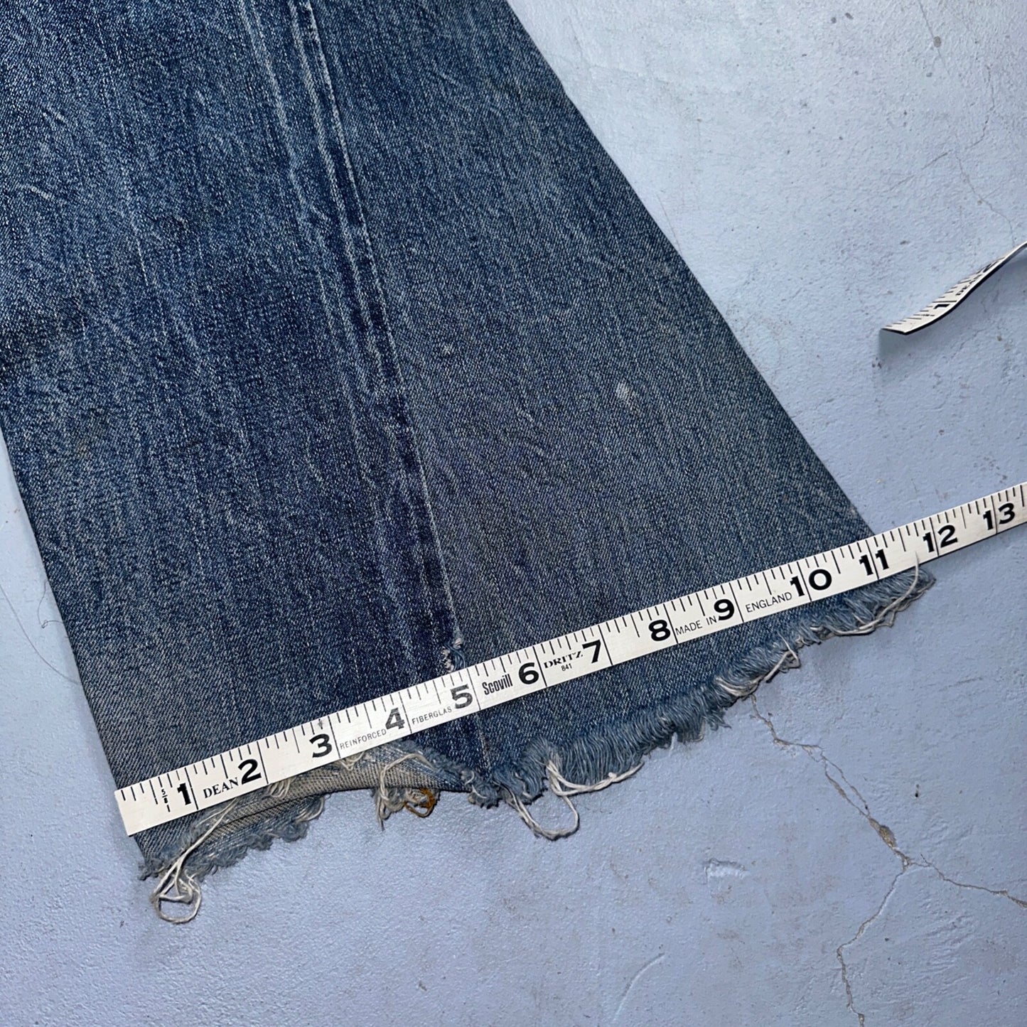 Levis 501 Big E Vintage 60s Redline Selvedge USA XX Boot Cut 517 Jeans Act 27x32