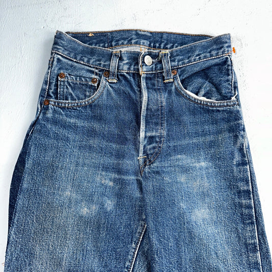 Levis 501 Big E Vintage 60s Redline Selvedge USA XX 1960s Jeans 66 Act 23x26