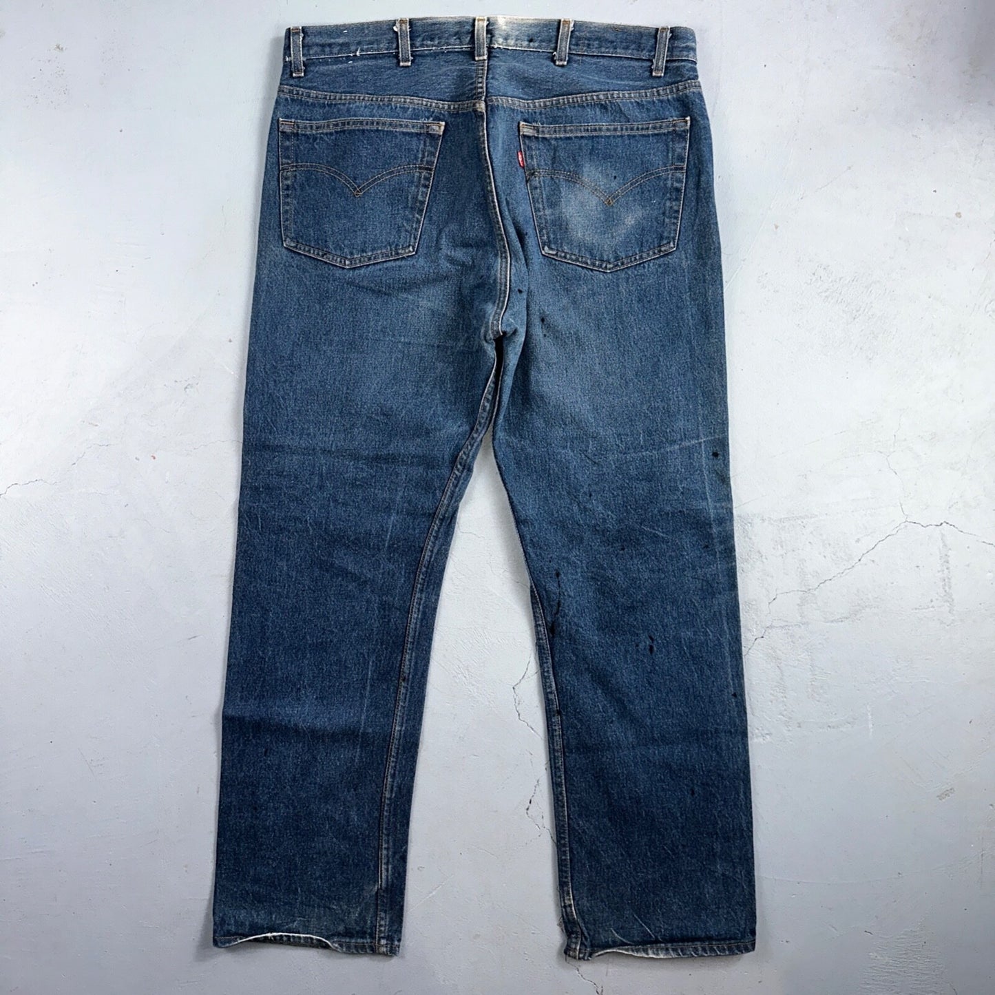 Levis 501 Vintage 80s USA XX Straight Leg Jeans Blue Light Wash 40x33 Act 38x29