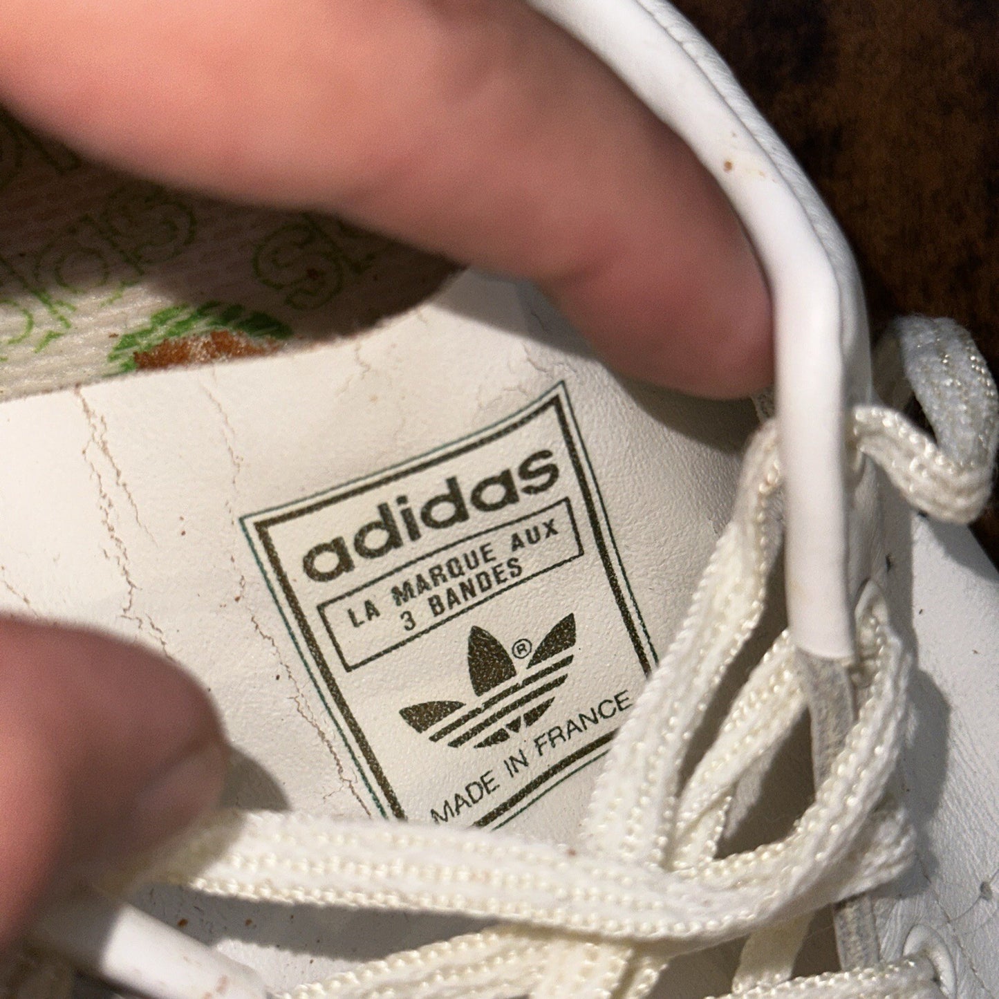 VTG 1970s Made In France Adidas Stan Smith / Lady Smith - Size 6 - Very Rare 70s