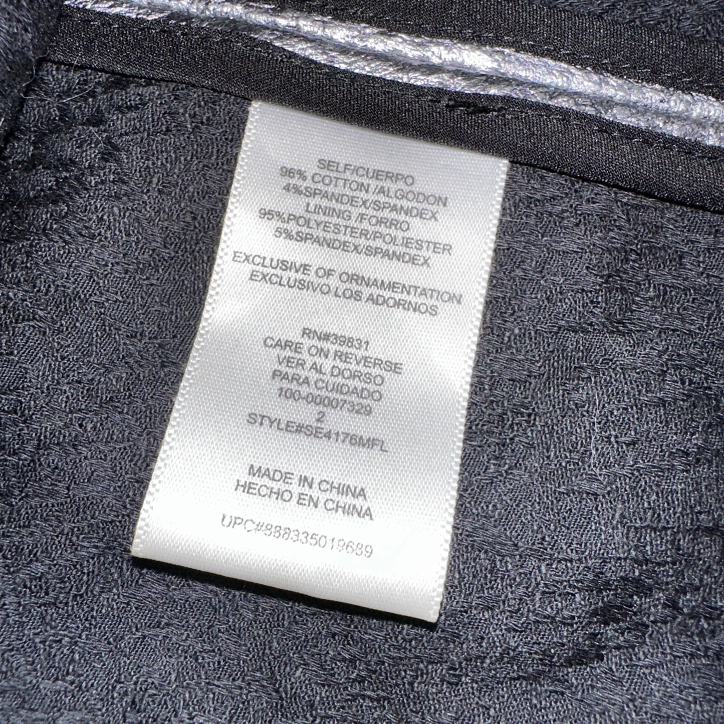 Sam Edelman Womans Skirt 2 Silver A Line Stretch Mini Cute Y2K Grunge