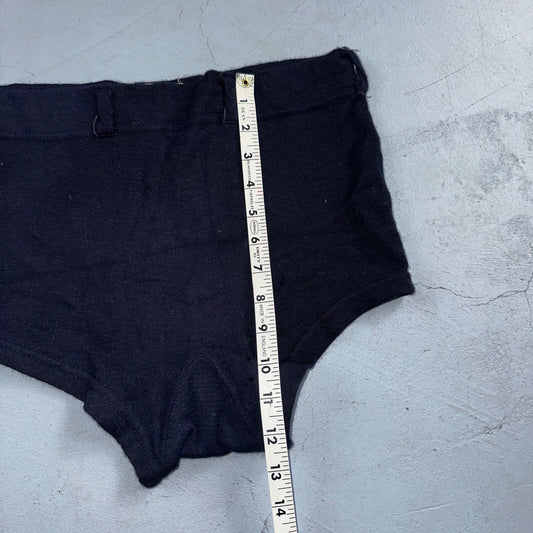 Vintage WWII US Navy Wool Swim Trunks WW2 Swimsuit 1940s Original Malibu