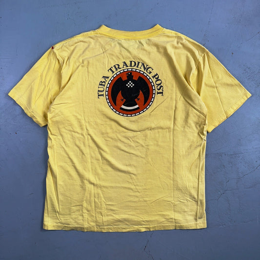 Tuba Trading Post Rare Oneita VTG T Shirt Music Orchestra Band Brass Instrument