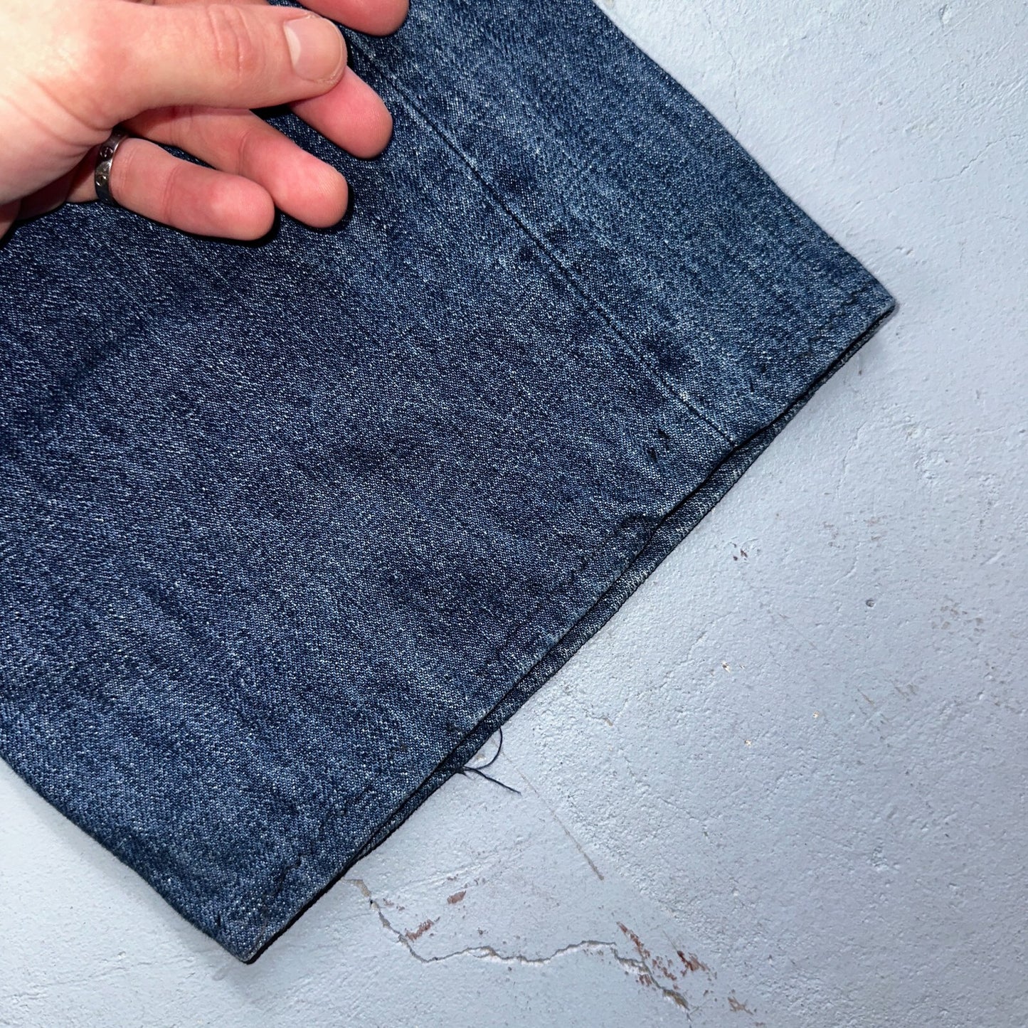 Levis 505 Vintage 70s Talon USA Jeans 501 1970s Med Wash Blue 42x30 Act 40x25