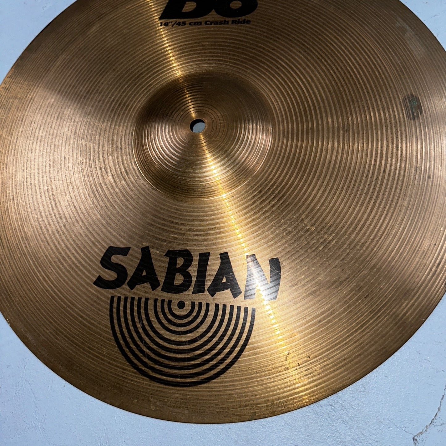 SABIAN B8 18" Crash Ride Cymbal 14" Hi Hats Set Collection Pair Top Bottom
