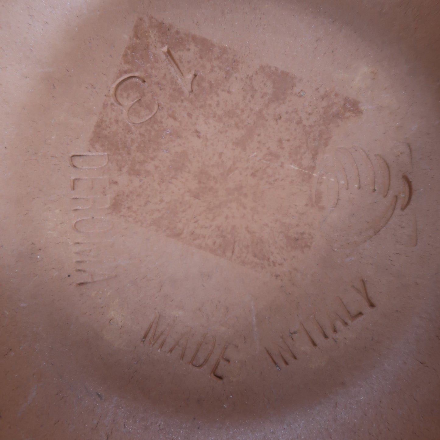 Vintage Deroma Made In Italy #13 Terra Cotta Hand Made Clay Pot Cute Decor
