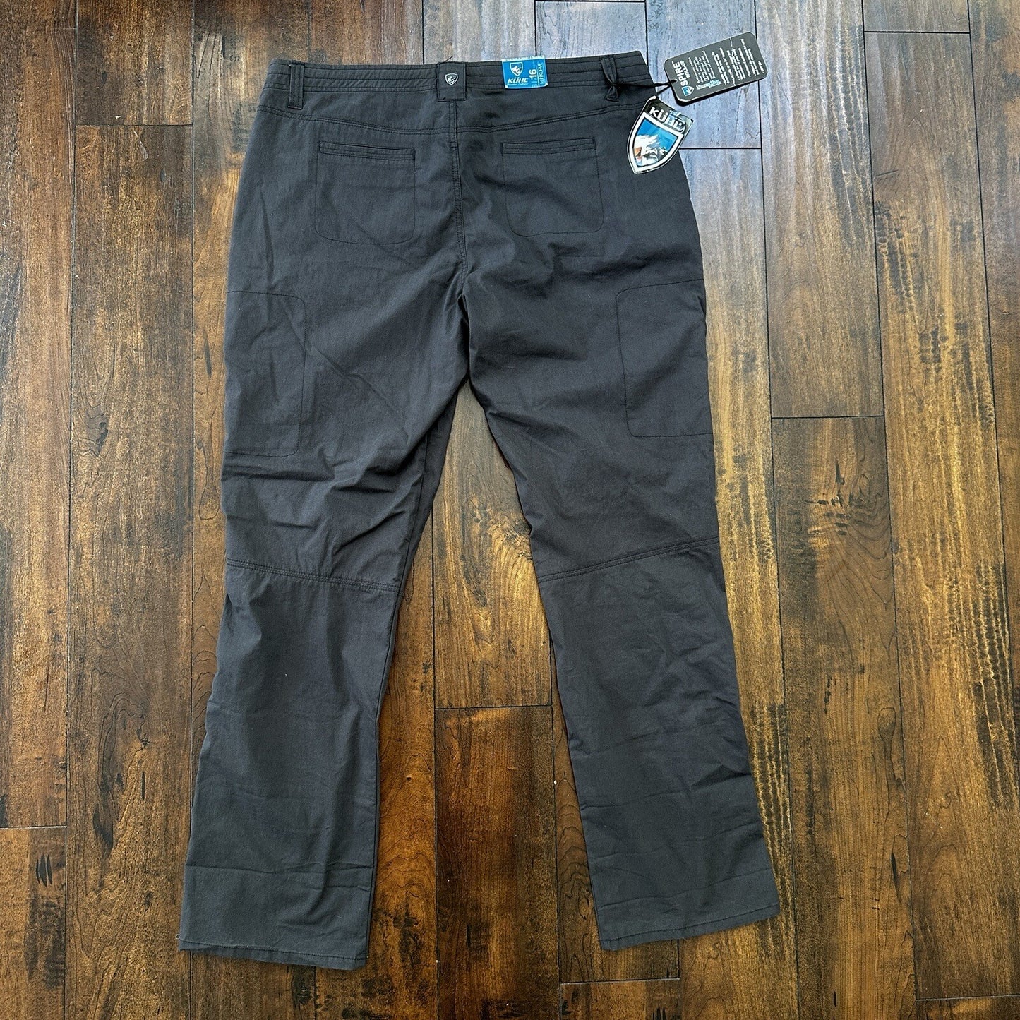 Kuhl Kurve Pants Womens 16 Black Low Rise Kanvas Stretch Legendary Pant 36x31