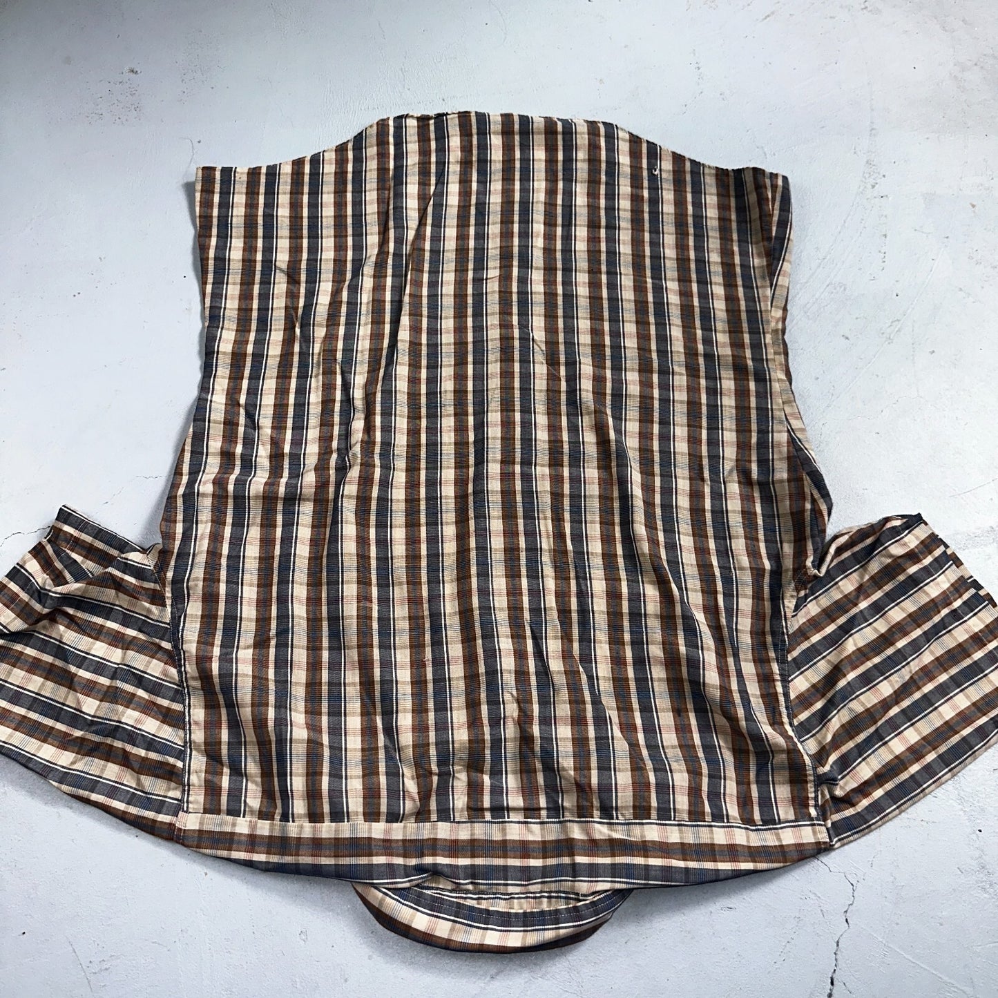 Levis VTG 1980s Button Shirt Mens L Plaid 80s Cowboy Shirt Korea Short Sleeve