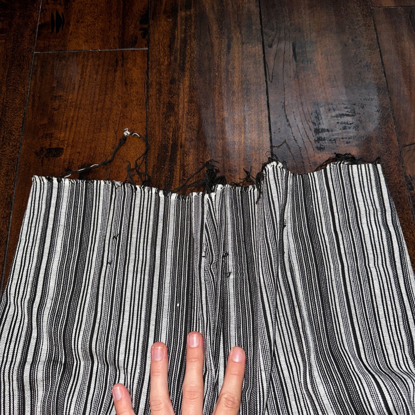 Vintage USA Rockabilly Womens Dress Pants 60s 70s Top Bottom Capri Striped 24x20