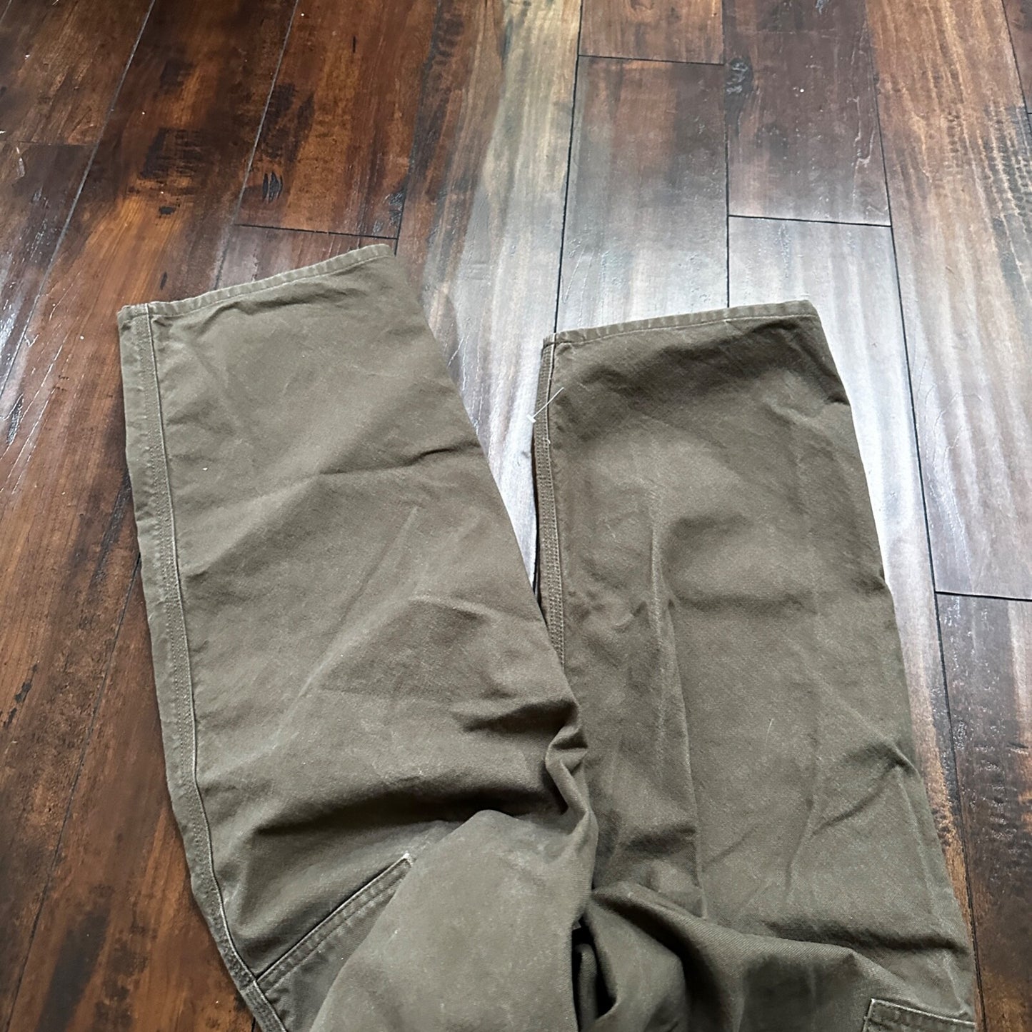 Carhartt Duck Relaxed Fit Jeans Carpenter Pants Brown 103279 217 Mens Size 40x30