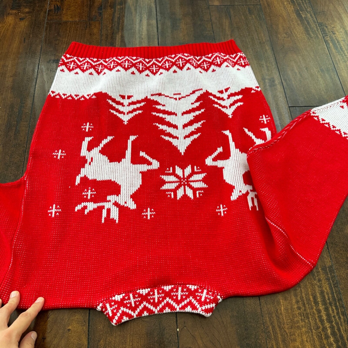 VTG Christmas Reindeer Sweater Worthington Woman’s Ugly Christmas Cute 80s