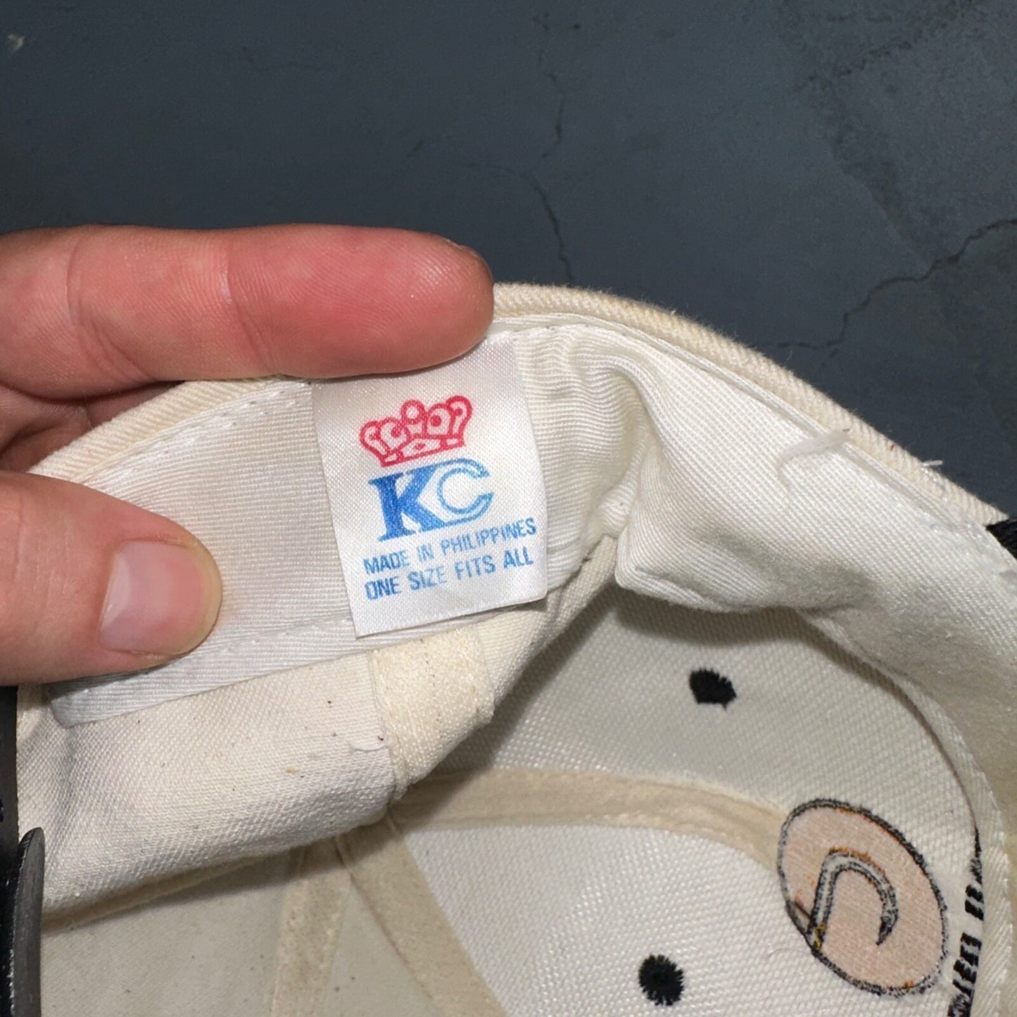 Gerlinger Oregon VTG Hat Cap Snapback Construction PDX Toys Builds White Black