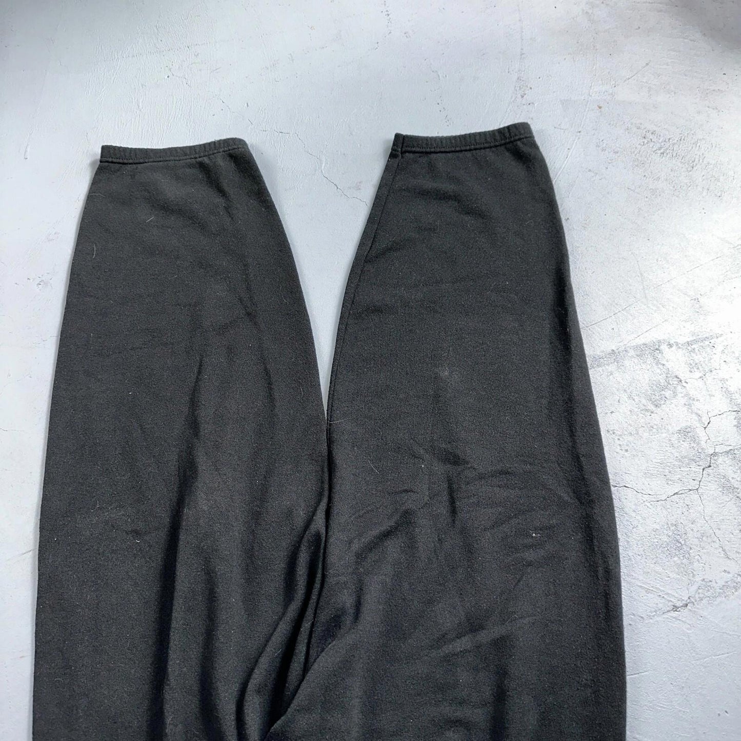 Vintage 70s FOTL Fleece Sweatpants Adult L Black Made In USA Champion 1970s