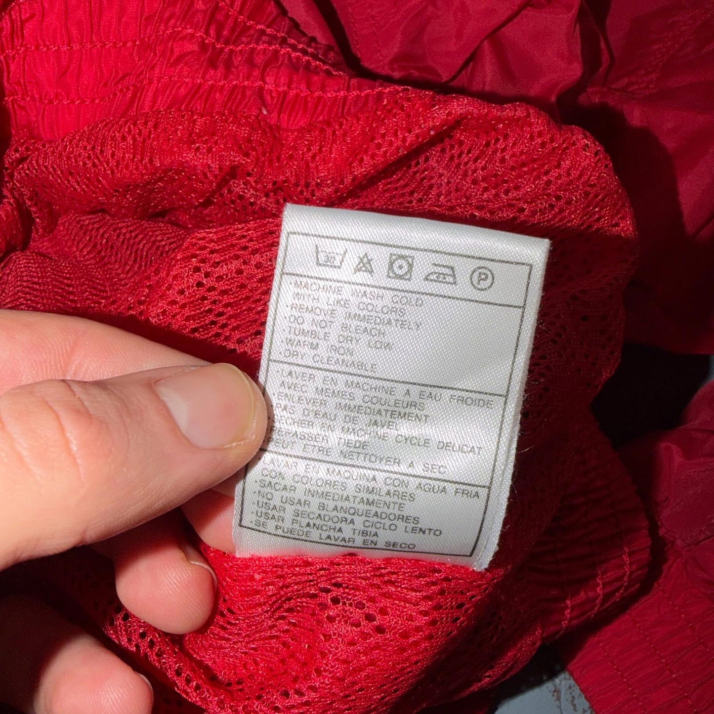 Peruvian Connection Royal Alpaca Women’s Sz. M Open Long Vest Sweater Red