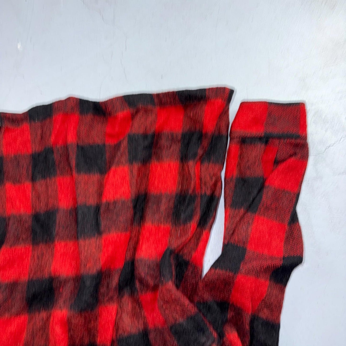 VTG 1950s Wool Buffalo Plaid Mackinaw Heavy Jacket Button Up Mohair Rockabilly