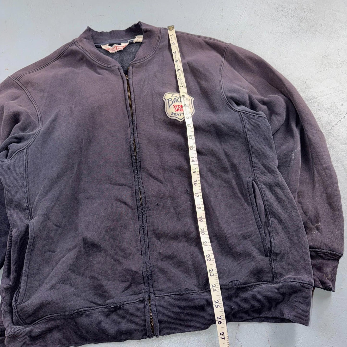 Eddie Bauer Sport Shop Full Zip Track Coach Jacket Thrashed Japan Large