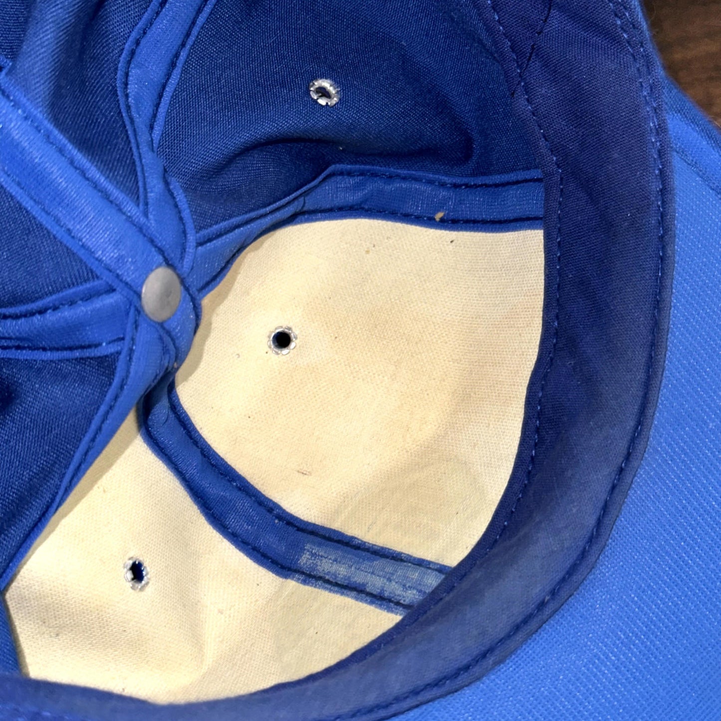 Napa Vintage Hat Cap Snapback Oak Leaves Blue 80s 90s Racing Car Parts Sports