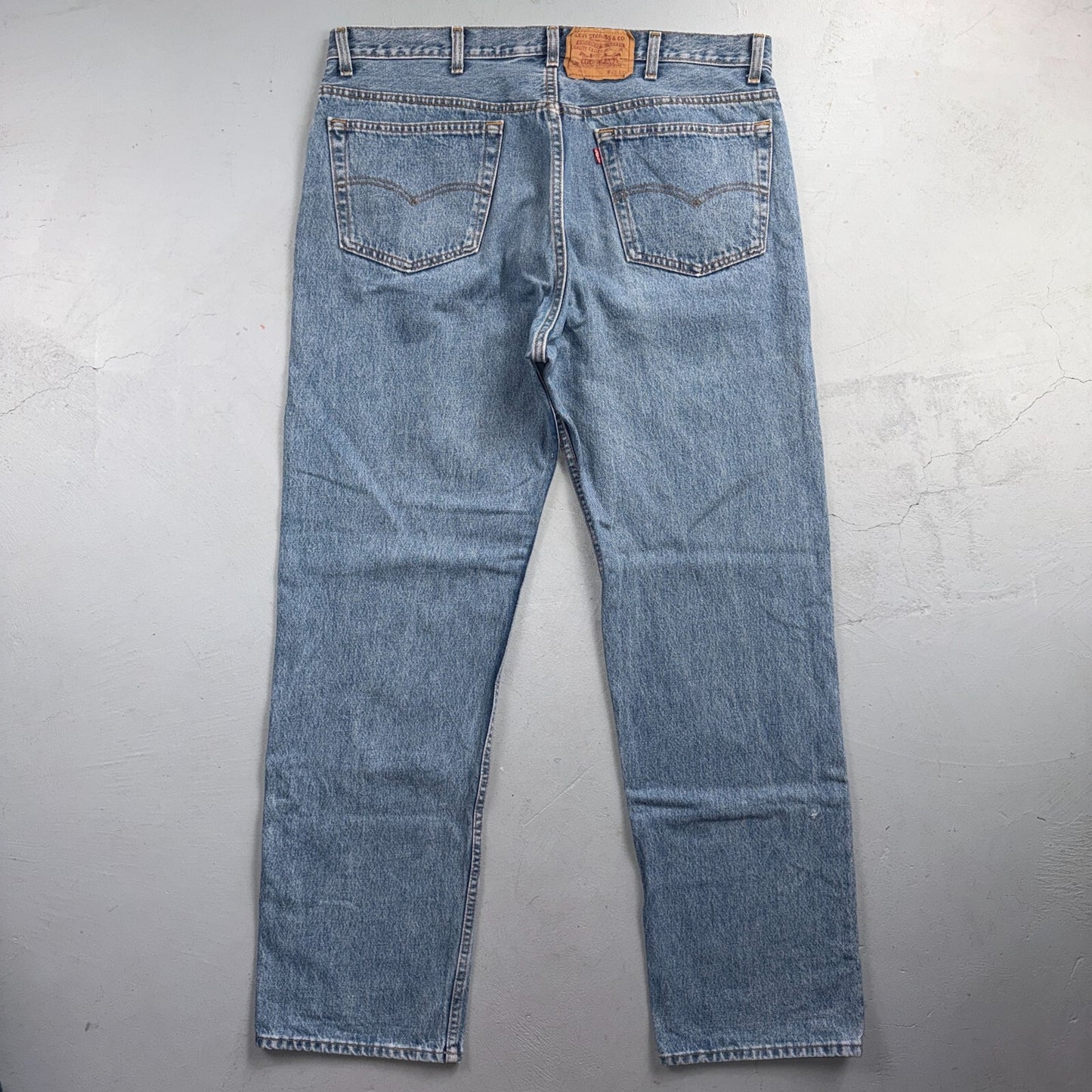 Levis 501 Vintage 80s USA XX Straight Leg Jeans Blue Light Wash 40x32 Act 39x31