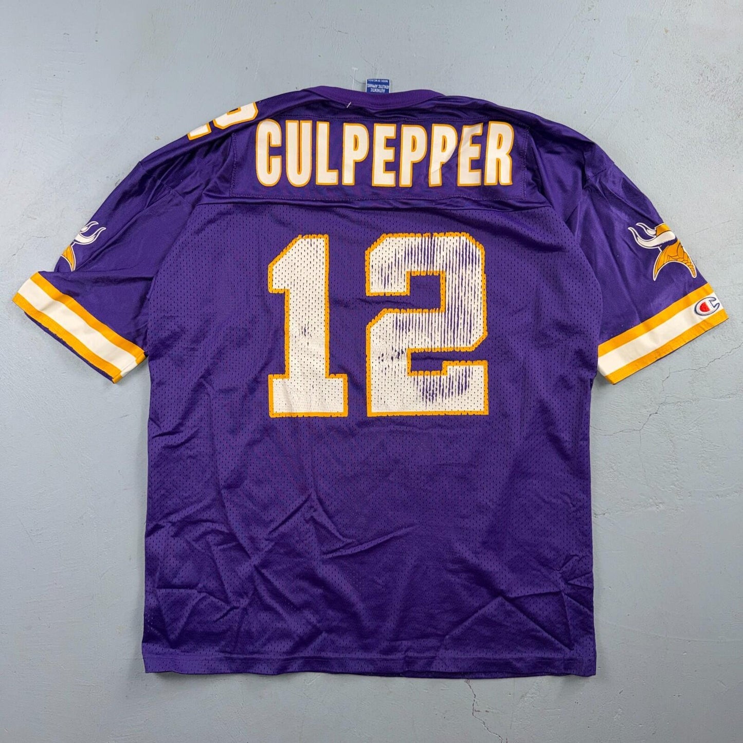 Champion Minnesota Vikings Daunte Culpepper #12 Jersey Football #12 Medium NFL