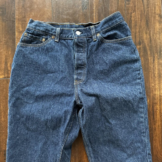 VTG 90s Levi’s 501 XX 18501-0193 Dark Wash High Waist Button Fly Jeans 28x31 80s