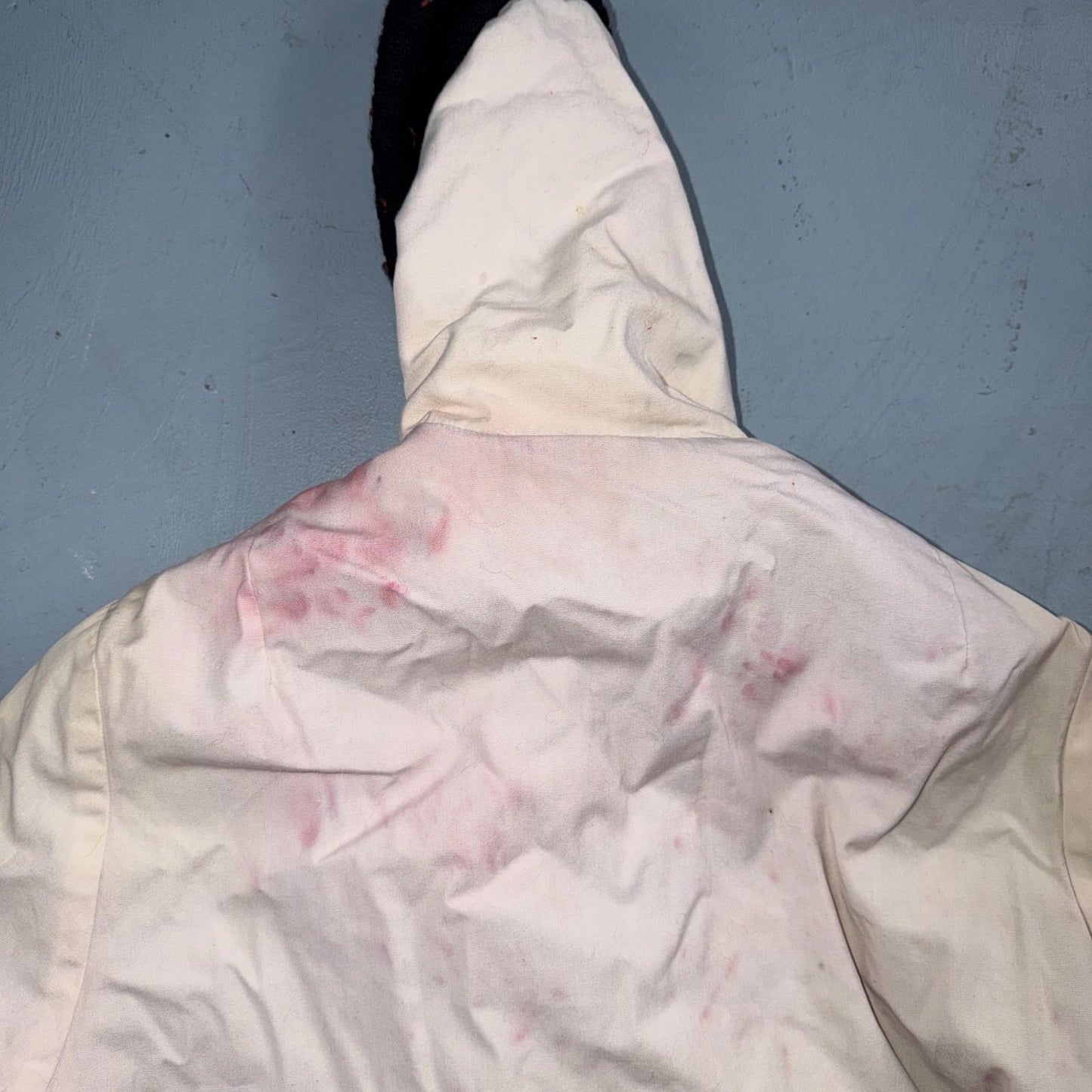Vintage 50s White Stag Ski Jacket 1950s Rockabilly Stained Rare Puffer Quilt