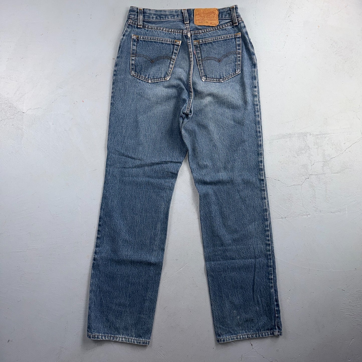 Levis 501 Vintage 80s USA XX Straight Leg Jeans Blue 26501 0159 30x31 Act 28x31