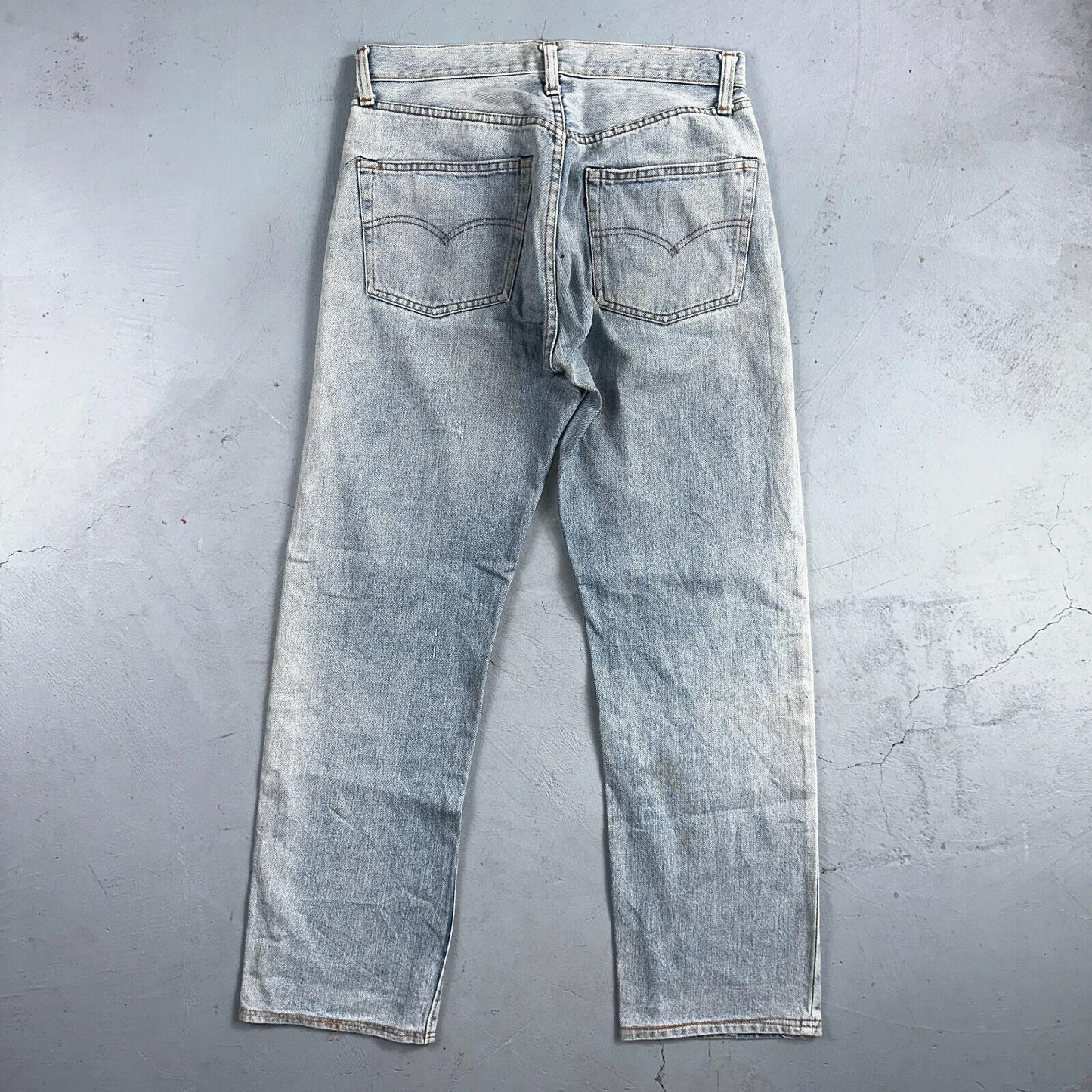 Levis 501 Vintage 80s Redline Selvedge USA XX Jeans Light Wash 1980s Act 30x29