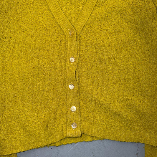 VTG 60s Jantzen Wool Cardigan Sweater 1960s 38 USA Mohair Campus Rockabilly